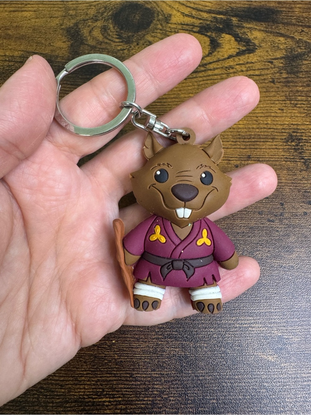 Master Splinter Collector’s Keychain Key Ring Viacom 2017